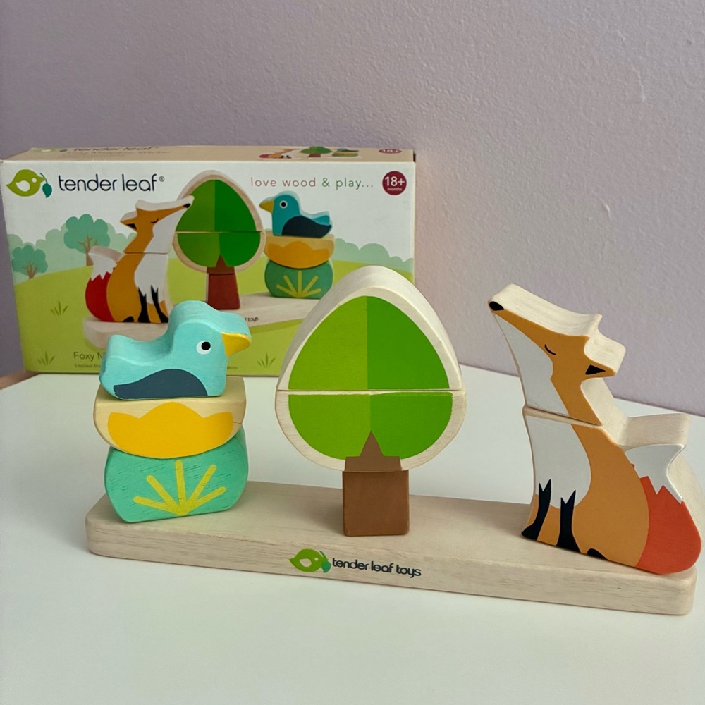 Tender Leaf Toys Foxy Magnetic Stacker